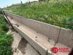 (14) Concrete Feed Bunks - 8FT