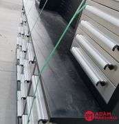 Unused Steelman Tool Box - Stainless Steel, 30 Drawer & 2 Door - 114"W x 25"D x  77"H