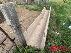 (14) Concrete Feed Bunks - 8FT
