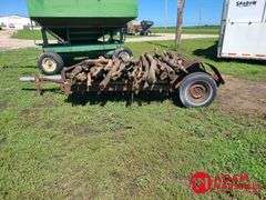 Wood Fence Post Trailer - 10FT x 6FT