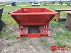 Unused Kit Container Self Dumping Dumpster w/ Fork Pockets
