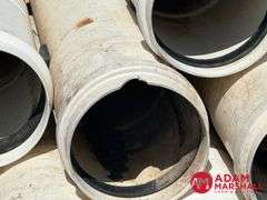 (48) 8IN Plastic Irrigation Pipe
