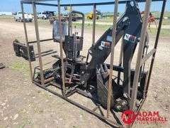 Unused AGROTK Hydraulic Backhoe for Skid Steer