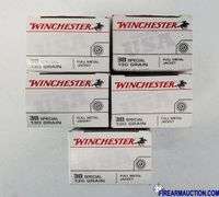 Winchester Target 38 Special - 130 Gr FMJ (5 X 50)