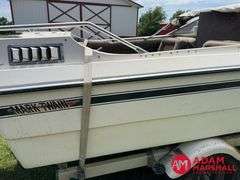 1976  Mark Twain Marin  V-Hull Boat w/Trailer - 16FT