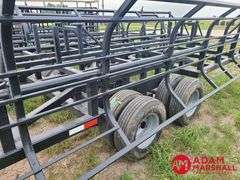 2025  Unused Industrias America  16x4  Bale Hauler Hay Trailer