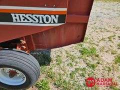 Hesston  550  Baler