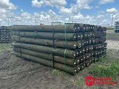 (84) Southern Yellow Pine Copper Treated Posts (sold 84 x bid)