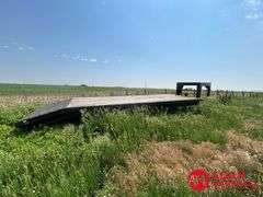 1981  Blair  Gooseneck Flat Bed Trailer - 25FT