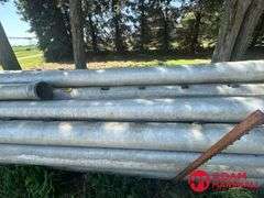 (24) 10IN Aluminum Irrigation Pipe