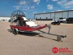 1970  Combee  Airboat w/ Trailer - 15 FT