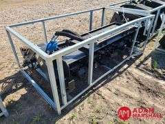 Unused 2024 Greatbear Rotary Tiller for Skid Steer - 72"