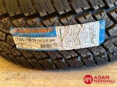 (1) NEW Thunderer, Ranger Tires - A/T, LT285/75R16