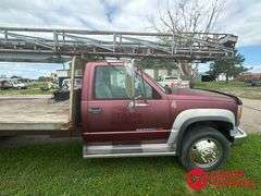 1994  GMC  3500  Sierra HD Ladder Truck - 52FT