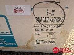 (1) Box Triad Irrigation Pipe Gates