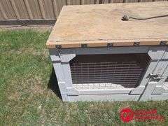 1989  Shop Built  Wooden  Animal Cage