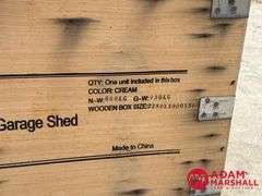 Unused  KJ  22FT x 23FT   Double Garage Metal Building