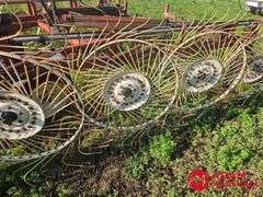 Hesston  3982  12 Wheel Rake