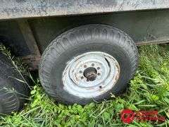1981  Blair  Gooseneck Flat Bed Trailer - 25FT