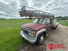 1994  GMC  3500  Sierra HD Ladder Truck - 52FT