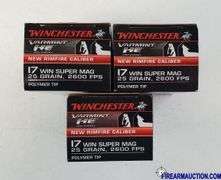 Winchester Varmint HE 17 Win Super Mag - 25 Gr Polymer Tip (3 X 50)