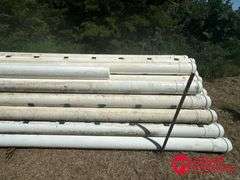 (48) 8IN Plastic Irrigation Pipe
