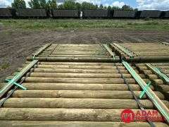 (320) Southern Yellow Pine Copper Treated Posts (sold 320 x bid)