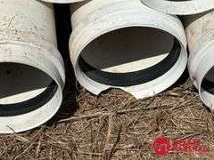 (48) 8IN Plastic Irrigation Pipe