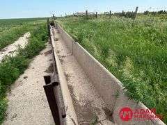 (14) Concrete Feed Bunks - 8FT