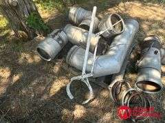 10IN Aluminum Pipe Fittings