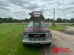 1994  GMC  3500  Sierra HD Ladder Truck - 52FT