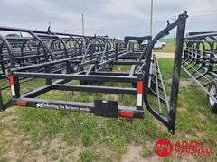 2025  Unused Industrias America  16x4  Bale Hauler Hay Trailer