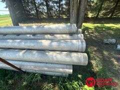 (24) 10IN Aluminum Irrigation Pipe