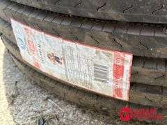 (1) NEW Lead, F816 Tire - 295/75R22.5