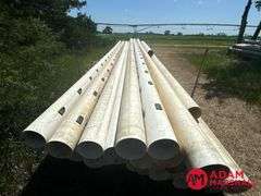(48) 8IN Plastic Irrigation Pipe