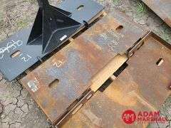 Blank Mount For Skid Steer