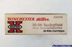 Winchester/Western 30-06 Springfield - 180 Gr Silvertip Expanding (2 X 20)