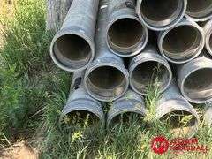 (24) 10IN Aluminum Irrigation Pipe