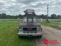 1994  GMC  3500  Sierra HD Ladder Truck - 52FT
