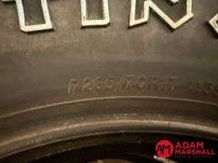 (2) NEW Tires - 265/70R17