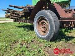 Wood Fence Post Trailer - 10FT x 6FT