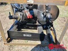 Unused 2024 AGT SSECAG-Y Heavy Duty Auger For Skid Steer