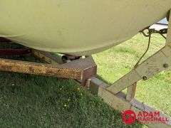 1976  Mark Twain Marin  V-Hull Boat w/Trailer - 16FT