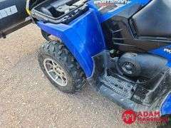 2008  Polaris  Sportsman 800   ATV w/ Snowplow