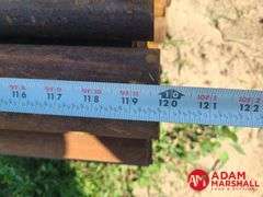 (24)   Steel Pipe   - 10FT L x 2⅞IN