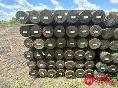 (84) Southern Yellow Pine Copper Treated Posts (sold 84 x bid)