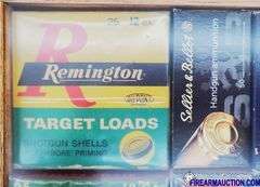 Wooden Shotgun Shell Box Display W/Assorted Vintage Boxes - 12"W X 6"D X 14.5"H