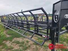 2025  Unused Industrias America  18x4  Bale Hauler Hay Trailer