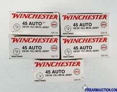 Winchester Target/Range 45 Auto - 230 Gr FMJ (5 X 50)