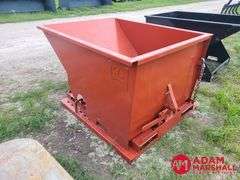 Unused Kit Container Self Dumping Dumpster w/ Fork Pockets